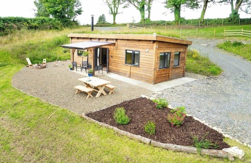 Whitland Cabin | Living Roof Log Cabin Overlooking Private Woodland