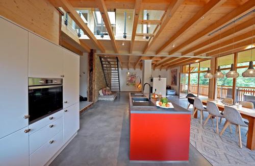 Wildgutach Ski Chalet | living TIMELESS- Haldenhof Loft, Luxus Schwarzwald-Retreat mit Sauna