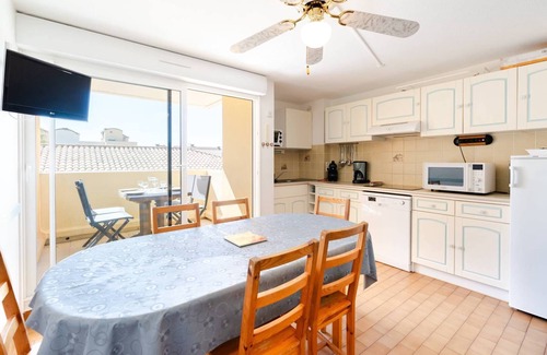 Port Rive Gauche Apartment | LL-A127 - Studio double cabin, in residence with collective swimming pool