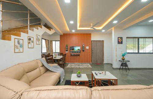 Malavli Villa | ll EMPYREAN STAY II LUXURY ll CELESTIAL UNICORN VILLA ll 3BHK ll AC ll PRIVATE BIG POOL ll