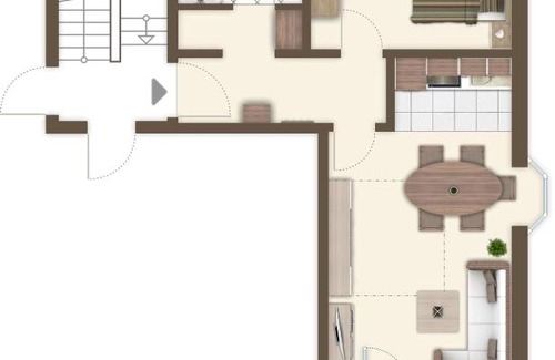 Wremen Apartment | LM7-9 - Ferienwohnung Typ B Komfort