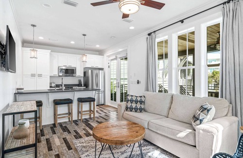 Dune Allen Beach House | Loaded Designer Home with Private Pool, Fire Pit, Hot Tub, 150 Yards to Beach