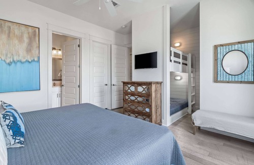 Inlet Beach House | Loaded Designer Home 175 yards to beach w Pool
