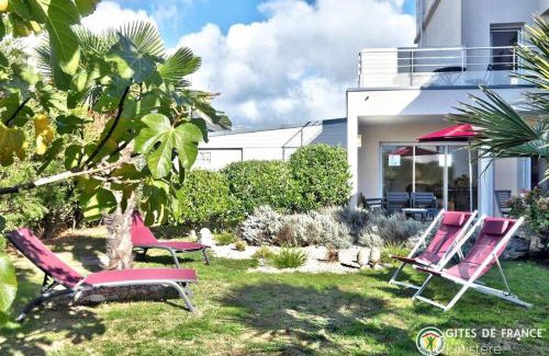 Guilvinec Apartment | LocaLise - A80 - La villa blanche - Côté jardin - Plain-pied - Wifi inclus - Draps inclus - Animaux bienvenue
