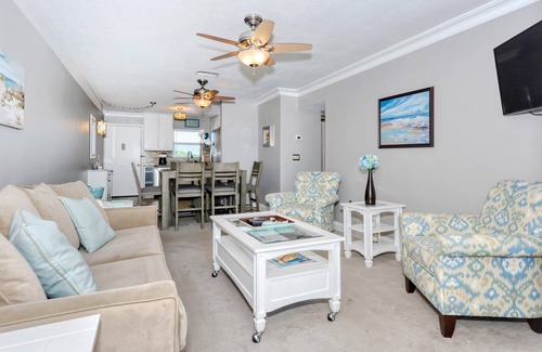 Siesta Key Condo | Located across the street from Siesta Key Beach, Gulf and Pool View Condo! #319