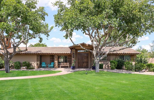 Paradise Valley Village House | Located at the Orange Tree Golf Course w/ resort like backyard, pool, spa and a 1 bedroom casita!