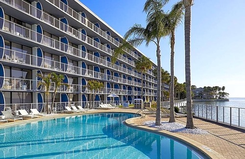Rocky Point Apartment | Located on Tampa Bay, The Godfrey Hotel & Cabanas features a heated outdoor pool .