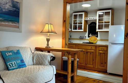 Bass River Cabin | LOCATION! Cabin sleeps3, POOL, 1 mile to OCEAN, Kit/Grill, Pet ok, Parking,Golf