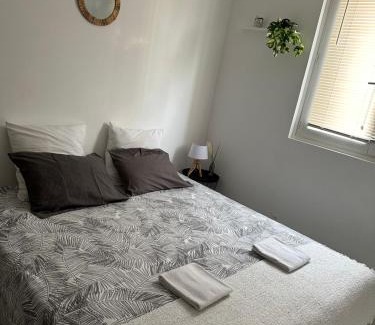 Le Ray House | Location In private security residence with free parking, 1 minute from tramway, 9 minutes from de center, accessible all transports