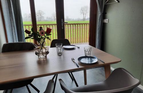 Ruinerwold House | Lodge by Dutch Meadows with Scenic Veranda