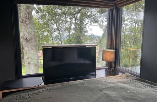 Liverton Cabin | Lodge on Teign River, 1 Bed, Sleeps 2, Parking