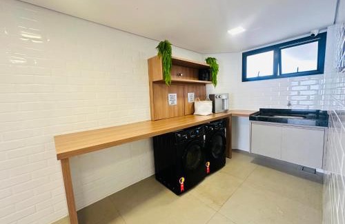 Santa Monica Apartment | Loft 108 - Conforto e praticidade no Santa Mônica.