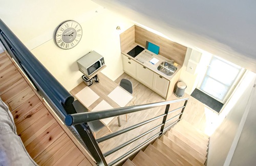 Miroir - Batignolles Apartment | Loft 4 Loft et patio
