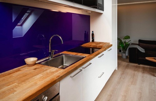 Trondheim Apartment | Loft apartment 1min from Solsidennn