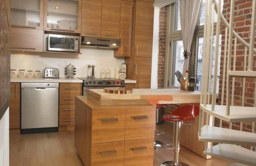 Vieux-Quebec-Cap-Blanc-colline Parlementaire Apartment | Loft au coeur du Vieux-Québec