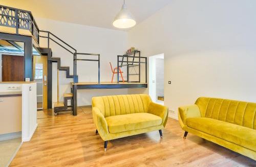Le Pre-Saint-Gervais Apartment | Loft calme et accueillant Metro Hoche Paris