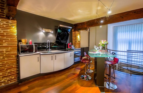 Carmes Apartment | Loft classified 4 * hypercentre Carmes 93m2 ❄️Clim Calme wifi