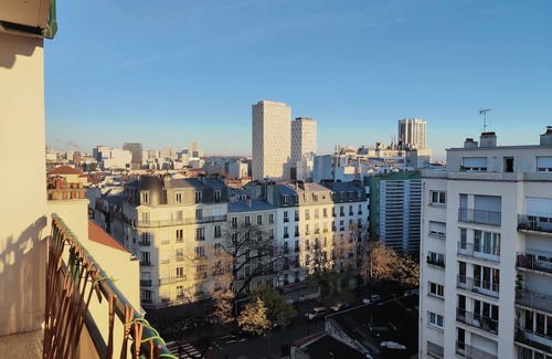 20th Arrondissement Apartment | Loft Confort - Balcon Ensoleillé - Paris 20e