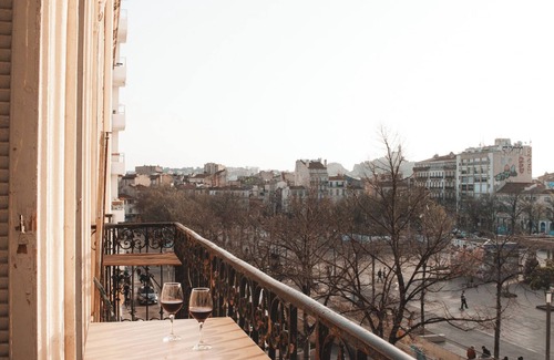 Le Camas Apartment | Loft Déco 100m2 Avec Vue, 3 Chambres Marseille Centre