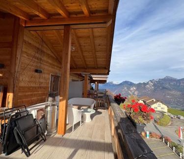 Torgon Apartment | Loft de luxe en attique avec vues panoramiques
