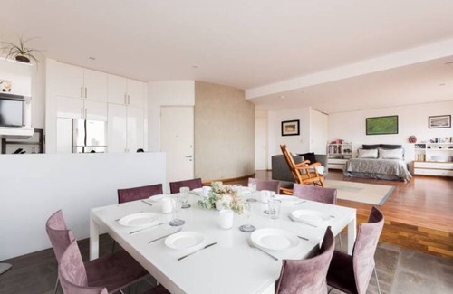 Escandon Condo | Loft in fifth floor with great views to green and the city and a roof garden too