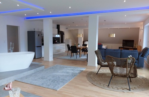 Winterstetten Apartment | Loft-Luxury-Private Bathroom-Balcony-Urlaub im Allgäu