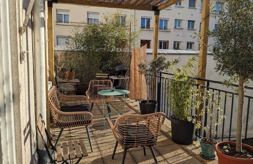 Charonne Apartment | Loft-style Apartment in the Heart of Charonne Village, in Paris