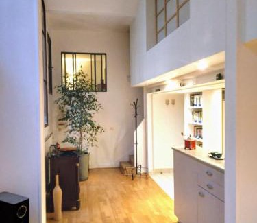 Val-de-Grace Apartment | Loft with view on a quiet garden, Parisian Charm