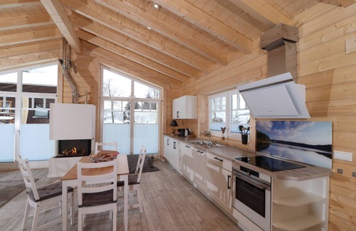 Clausthal-Zellerfeld House | Log cabin by the lake with sauna and fireplace in the middle of the Harz mountains and forests