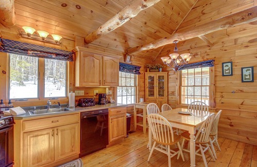 Ludlow House | Log Home Perfect for a Family Getaway - Five Miles from Okemo Mountain Resort