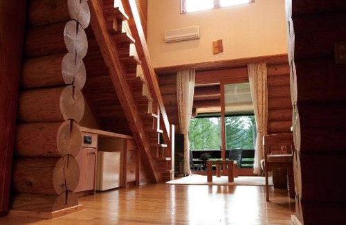 Minamifurano Hotel | Log Hotel Larch Lake Kanayama