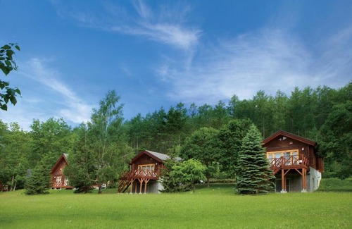 Minamifurano Hotel | Log Hotel Larch Lake Kanayama