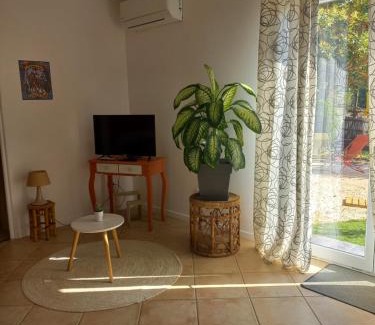 Ceret Apartment | Logement 2 personnes cosy avec petit jardin