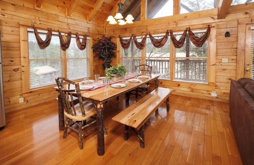 Pigeon Forge Cabin | Logged Inn - Play Games & Soak in the Hot Tub