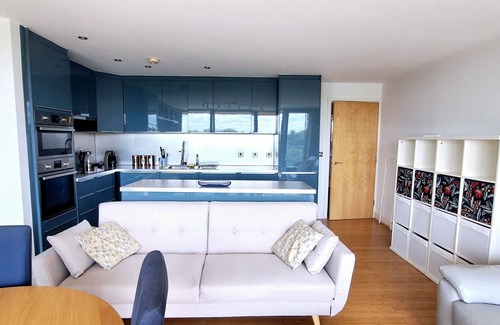 Gascoigne Apartment | London Urban living apartment with riverview
