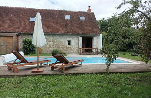 Couffy House | Longère avec piscine
