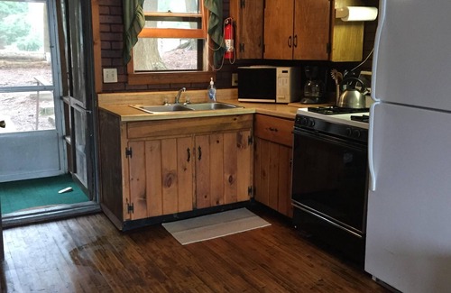 Croghan Cabin | LONG POND CABIN SURROUNDED BY WATER w/Great Sandy Beach