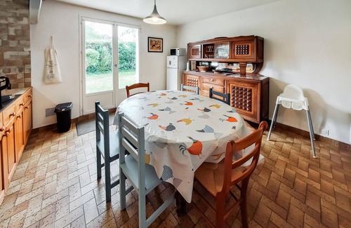 Lanester House | Look forward to a relaxing vacation in this vacation home not far from the sea.
