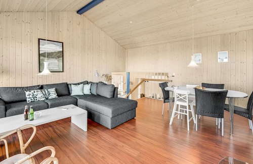 Remmer Strand House | Look forward to a relaxing vacation in this beautiful vacation home by the Limfjord.