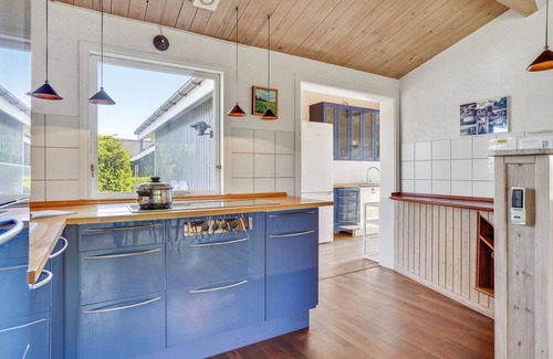 Frørup House | Look forward to a wonderful vacation with sea view in this vacation home.