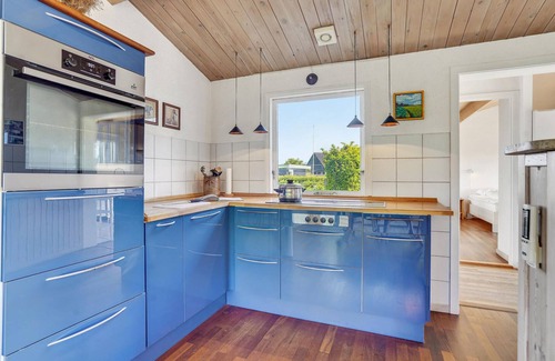 Frørup House | Look forward to a wonderful vacation with sea view in this vacation home.