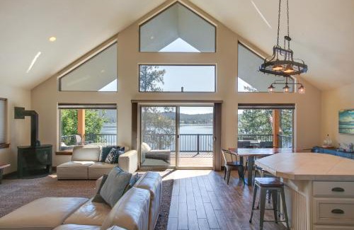 Loon Lake House | Loon Lake Waterfront Retreat 2 Decks and Dock!