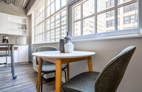 Downtown Chicago Apartment | Loop 1BR w Gym Roof nr Millennium Park CHI-387