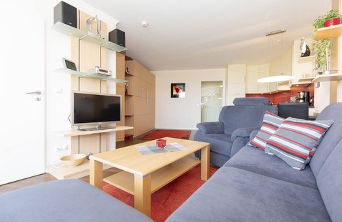 Duhnen Apartment | Lord Nelson App.206 -40m² vacation apartment in Döse, close to the beach, swimming pool and sauna