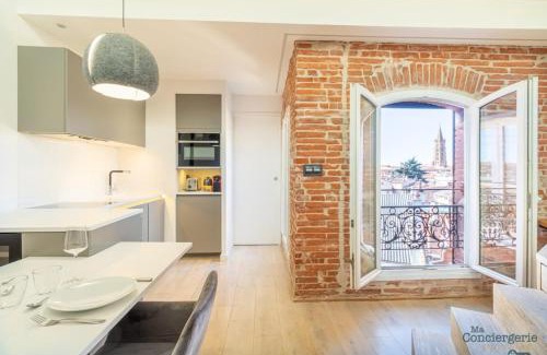 Toulouse City-Centre Apartment | Lorraine - Vue St-Sernin - Hypercentre - Capitole