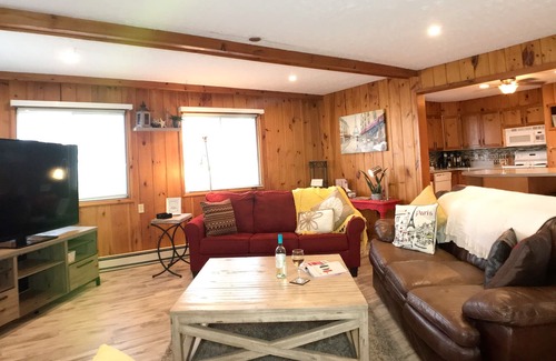 Pointe aux Roches House | Lose Yourself in a Sunset Reading A Book out on the Lake Family Bonfire Quality