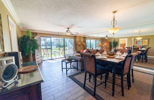 Panama City Beach Condo | Lost Shaker Of Salt-Edgewater Villa 2708-1st Floor-3 BR-Pool & Tennis! Stay Salty!