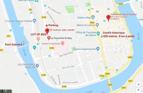 Cahors Apartment | LOT OF BED