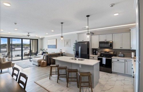 Osage Beach Condo | LOTO's Best Summer Retreat! Pools, Fire Pits, & More. 3 Bed 3 Bath & Boat Slip!