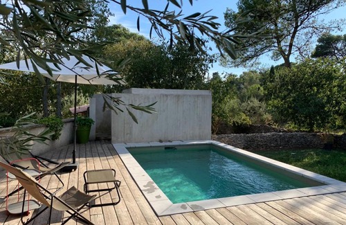 Quartier des Espesses House | Loumaset-agréable petite maison-garrigues de Nîmes
